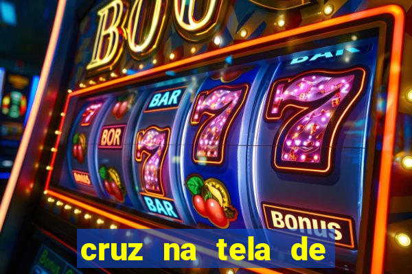 cruz na tela de cruz das